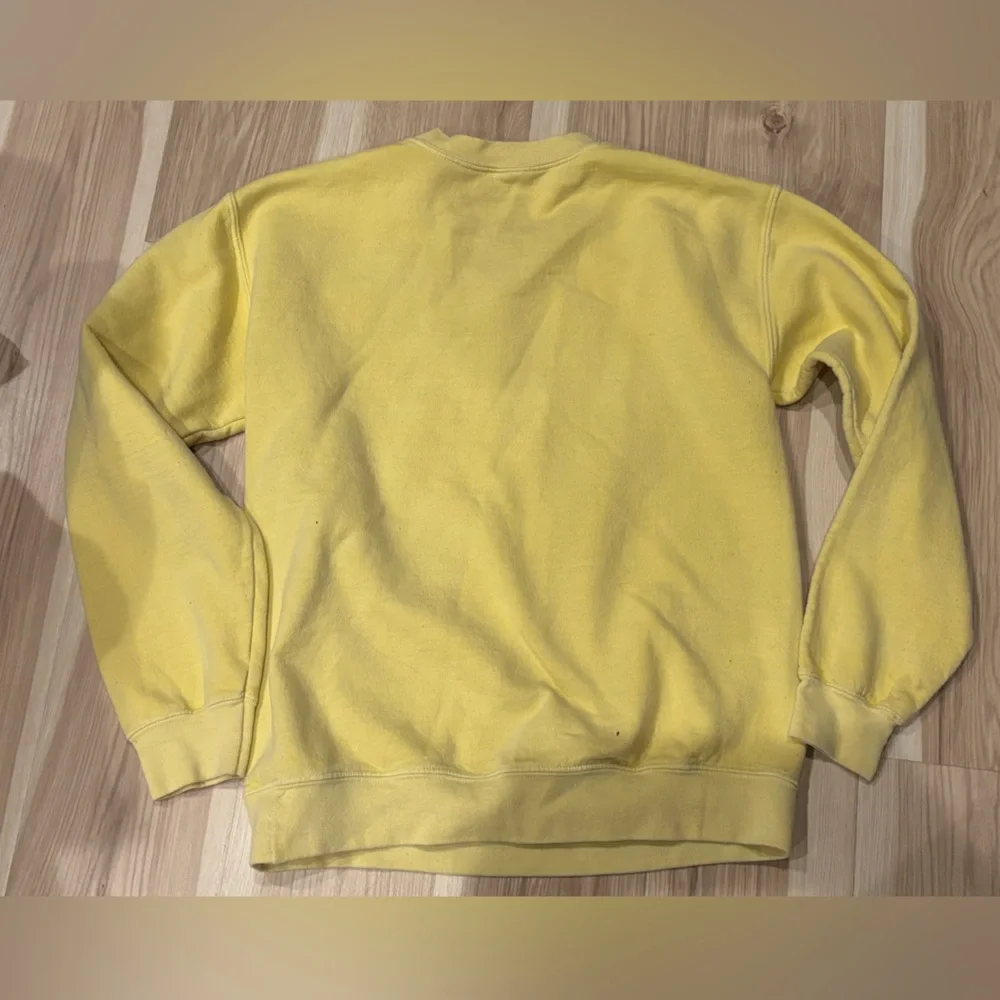 Yellow Ren and Stimpy Sweatshirt Size Women’s Small Nickelodeon - Picture 4 of 5